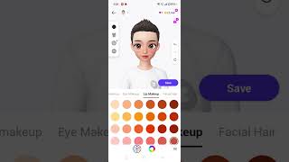 preppy face tutorial in zepeto [upl. by Meesaw]