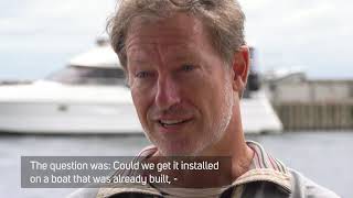 Retrofitting a Princess 67 with Sleipner SidePower Vector fins stabilisers  owners testimonial [upl. by Niwdla197]