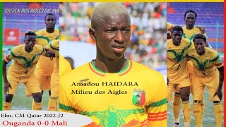 Amadou Haidara réagit après Ouganda vs Mali 00 [upl. by Aztirak848]