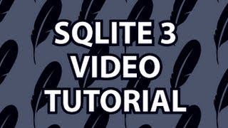 SQLite3 Tutorial [upl. by Blus504]