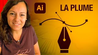 Comment maitriser la plume  Adobe Illustrator [upl. by Yelrihs]