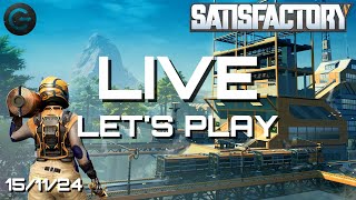 On termine la migration des lignes de prod de fer  Live du 151124  Lets Play Satisfactory FR [upl. by Herzel864]