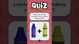 Guess the COLOR Quiz  Crayon Color Game  Guess the Color Game [upl. by Waterer1]