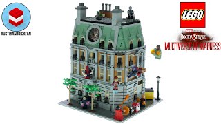 LEGO Marvel 76218 Sanctum Sanctorum  LEGO Speed Build Review [upl. by Nnylsor]