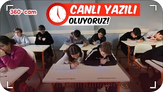 Birlikte Matematik Yazılısı Oluyoruz 🔴 360 ° Sınıfı Gözetle 🧐 [upl. by Naivaf]