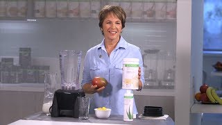 How to make a DOUBLE MANGO Herbalife Formula 1 Shake  Herbalife Advice Ep12 [upl. by Nattirb]