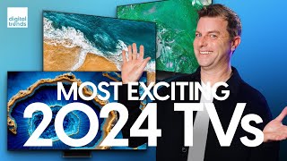 Most Exciting 2024 TVs  The TVs Well All Be Talking About [upl. by Nnyled]