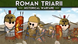 The Roman Triarii Camillan  Historical Warfare [upl. by Luhey79]