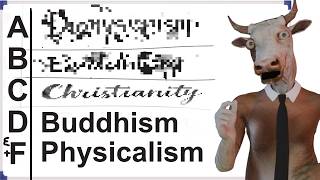 Worldview TierList Physicalism Buddhism Christanity  contains triggers Psychopathic cow [upl. by Lelia]