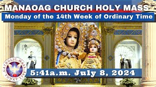 CATHOLIC MASS OUR LADY OF MANAOAG CHURCH LIVE MASS TODAY Jul 8 2024 541am Holy Rosary [upl. by Ayotaj]