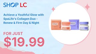 SpaLife Collagen Day amp Retinol Night Cream Duo Firming amp Repairing [upl. by Ysied]