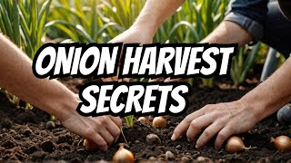 Onion Planting Secrets Boost Your Yield [upl. by Annadal]