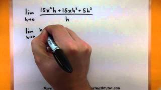 Calculus  Finding the derivative of a function using limits [upl. by Annelg]