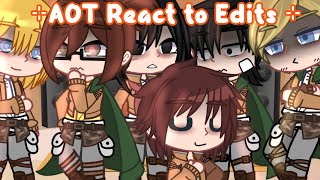 ⋆ ｡⋆୨୧˚AOT React to Edits˚୨୧⋆｡ ⋆  read desk [upl. by Daisy]