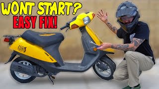 50cc Scooter Wont Start THIS WILL FIX IT [upl. by Chemar503]