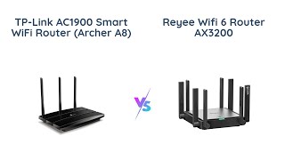 TPLink AC1900 vs Reyee WiFi 6 Router AX3200 🚀🔥 [upl. by Mariele983]