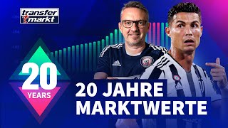 20 Jahre MARKTWERTE  Die Erfolgsgeschichte von Transfermarkt [upl. by Notak]