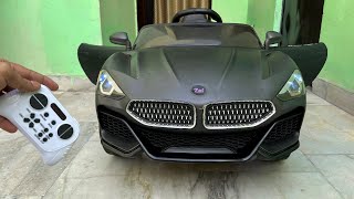 RC BMW Z8i Car Unboxing amp Testing  24GHz Radio Control Ride on Car  Shamshad Maker 🔥🔥 [upl. by Namyac]