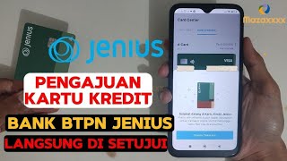 Pengajuan Kartu Kredit Jenius  Cuma 2 Jam Langsung di Setujui dapet Limit [upl. by Calv]