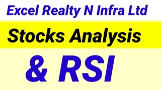 excel realty n infra ltd latest news excel realty stocks analysis amp rsi stockmarket [upl. by Joe]