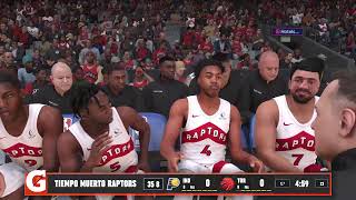 NBA2K25 PS5 Pro Mi Carrera NBA 20242025 Indiana Pacers vs Toronto Raptors 15 [upl. by Notned157]