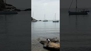 Anchorages around Lavrion and Olympic Marinas in greece [upl. by Ahseem]