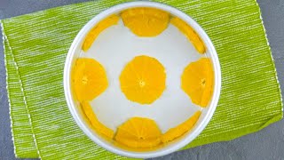 ¡Llena un molde para pastel con rodajas de naranja Tarta sin hornear superfácil y rápida [upl. by Gievlos76]