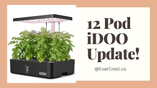 12 Pod iDOO Hydroponics System Update  Planting Proven Winners Seeds  EverCrest [upl. by Areis]