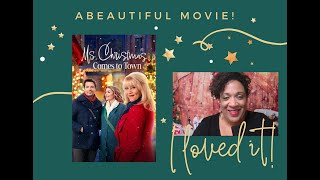 Ms Christmas Comes to Town Hallmark Christmas Movie Recap and Reaction [upl. by Nosyerg]