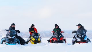 Oktan med vänner testar Lynx och SkiDoo 2024  Led amp Crossover [upl. by Ahsha322]