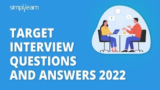 Target Interview Questions and Answers 2022  How to Crack Target Interview  Simplilearn [upl. by Anitnas484]