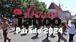 Basel Tattoo Parade 2024 [upl. by Earased]