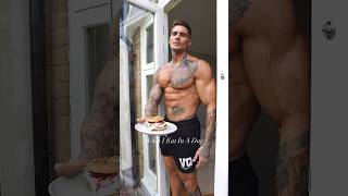 A full day of eating while getting shredded💪diet cutting [upl. by Aerdnaek]