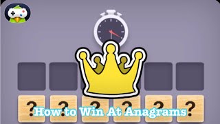 How to Win At Anagrams Every Time‼️‼️  Imessage Anagrams cheat Anagrams Game Pigeon Hack in 2020 [upl. by Ykcul]