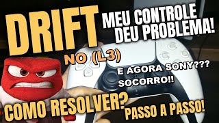 CONTROLE PS5 ANALÓGICO PUXANDO PARA O LADO ANALÓGICO MEXENDO SOZINHO  DRIFT E AGORA SONY VEJA [upl. by Fonda520]