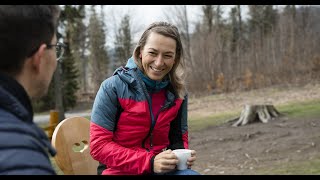 Extrémní sporťačka a skialpinistka Tereza Rudolfová  celý rozhovor [upl. by Ahseim65]