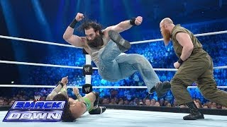 The Usos vs Luke Harper amp Erick Rowan SmackDown May 23 2014 [upl. by Cirillo]