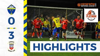 HIGHLIGHTS  Warrington Town 03 Tamworth [upl. by Milewski56]