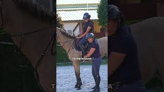 ❌ JEDNA ZMIANA olbrzymia różnica freejump horse equestrian equestriantips horseriding [upl. by Gina]