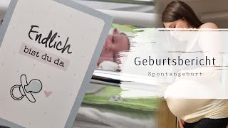 Unser Regenbogenbaby  Die Geburt von unserem Sohn  Geburtsbericht  Spontangeburt [upl. by Dorin359]