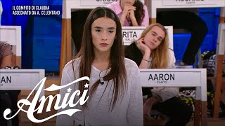 Amici 22  Il confronto tra Claudia e la maestra Celentano [upl. by Greggs]