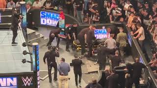 Friday Night Smackdown at MSG OFFAIR FOOTAGE 62924 [upl. by Ttimme171]