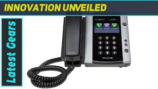 Polycom 220044500001 VVX 500 The Best 12Line Corded Phone [upl. by Enhpad]