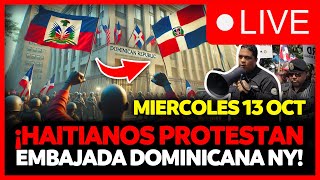 🔴EN VIVO HAITIANOS Y DOMINICANOS ENFRENTADOS EN EMBAJADA DOMINICANA EN NEW YORK ANTIGUA ORDEN DOMI [upl. by Yesrod]