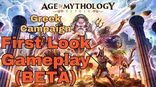 Greek Campaign  Age of Mythology Retold Beta  Ep2 [upl. by Collimore908]