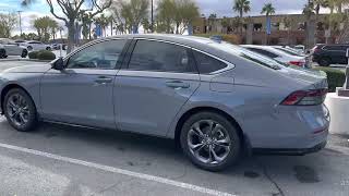 2023 Honda Accord quick walk around Urban Gray Pearl [upl. by Clim]