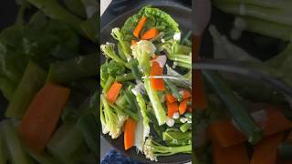 Steamed Vegetables For Dinner weightloss [upl. by Oiramrej]