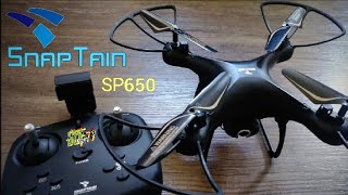 SnapTain SP650 1080p WiFi fpv With Smart Features Great Flyer  x2 batteries24 minutes of Fun [upl. by Ainatit295]