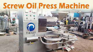 HighQuality Screw Oil Press Machine in Action  Pressing Peanut Soybean Canola amp Olive Oil oil [upl. by Odnumyar57]