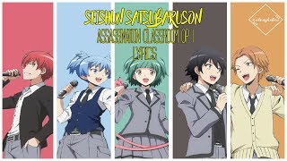 Seishun Satsubatsuron 青春サツバツ論 Assassination Classroom 暗殺教室 Opening Lyrics [upl. by Airel]